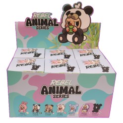 DISPO MI NOVEMBRE 2025
ZOO Studio - Peluche Figurine Vinyl - Porte Clés - Rebel Animals - Boites Mystère DISPLAY de 6 pièces 