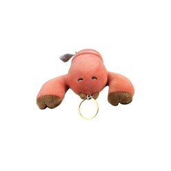 Peluche NEMU Taille S - Porte-clés - Homard - Robusto