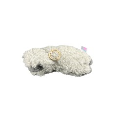 Peluche NEMU Taille S - Porte-clés - Mouton Gris - Moko