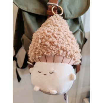 Peluche PICNIC - Porte-clés 15 cm - Champignon Morille