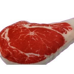 Peluche BARBEC - Porte-clés Magnet 8 cm - Côtelette