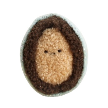 Peluche BARBEC - Porte-clés Magnet 8 cm - Fruit de Mer