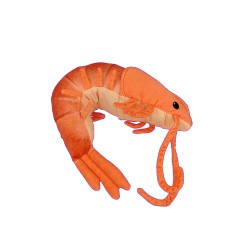 Peluche BARBEC - Porte-clés Magnet  8 cm - Crevette