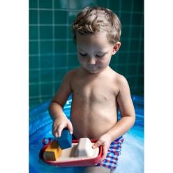 Grand bateau modulable - Rouge 21 cm