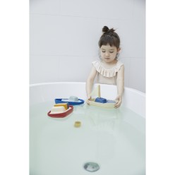 Grand bateau modulable - Bleu 21 cm