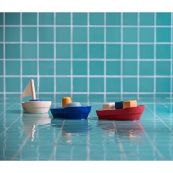 Grand bateau modulable - Bleu 21 cm