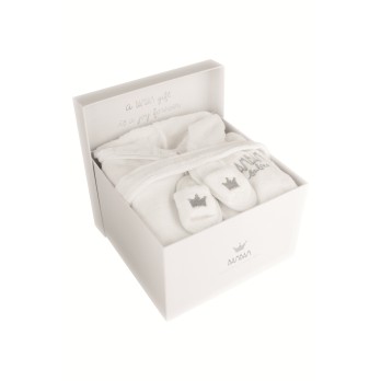 Boîte cadeau peignoir de bain