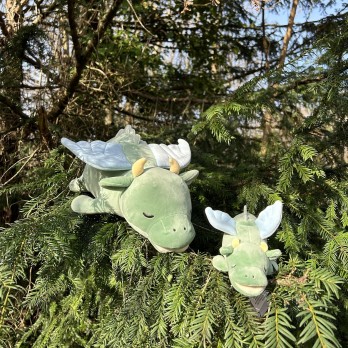 Peluche NEMU Taille S - Porte-clés - Dragon - Drago