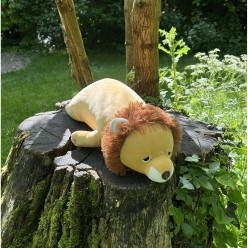 Peluche NEMU Taille L - Lion - Léon