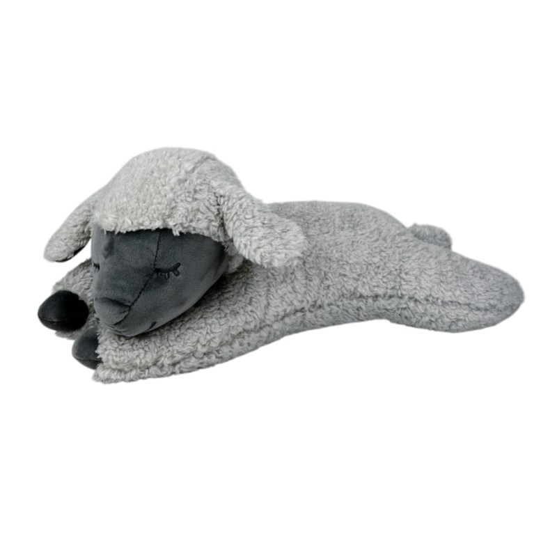 Peluche NEMU Taille L - Mouton Gris - Moko