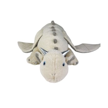 Peluche NEMU Taille L - Dragon d'Argent - Wushu